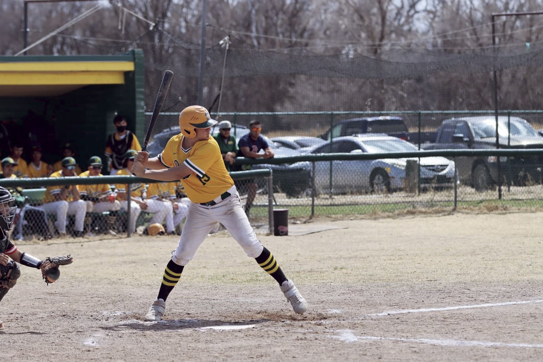 Roy Pacheco at bat